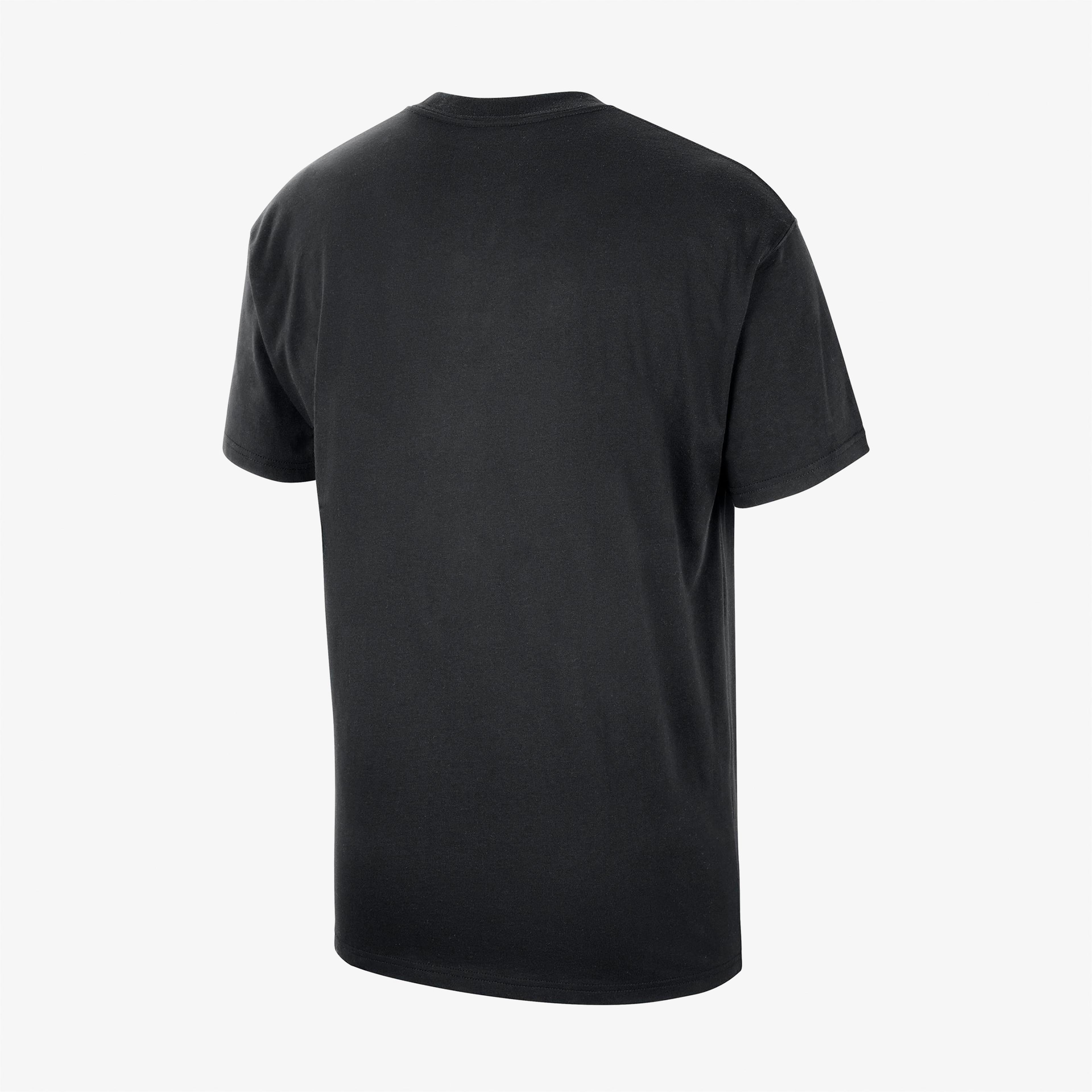 Nike Brooklyn Nets Courtside NBA Max90 Erkek Siyah T-Shirt