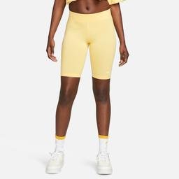 Nike Sportswear Essential Mid-Rise Kadın Sarı Tayt