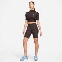 Nike Sportswear Kadın Kahverengi Tayt