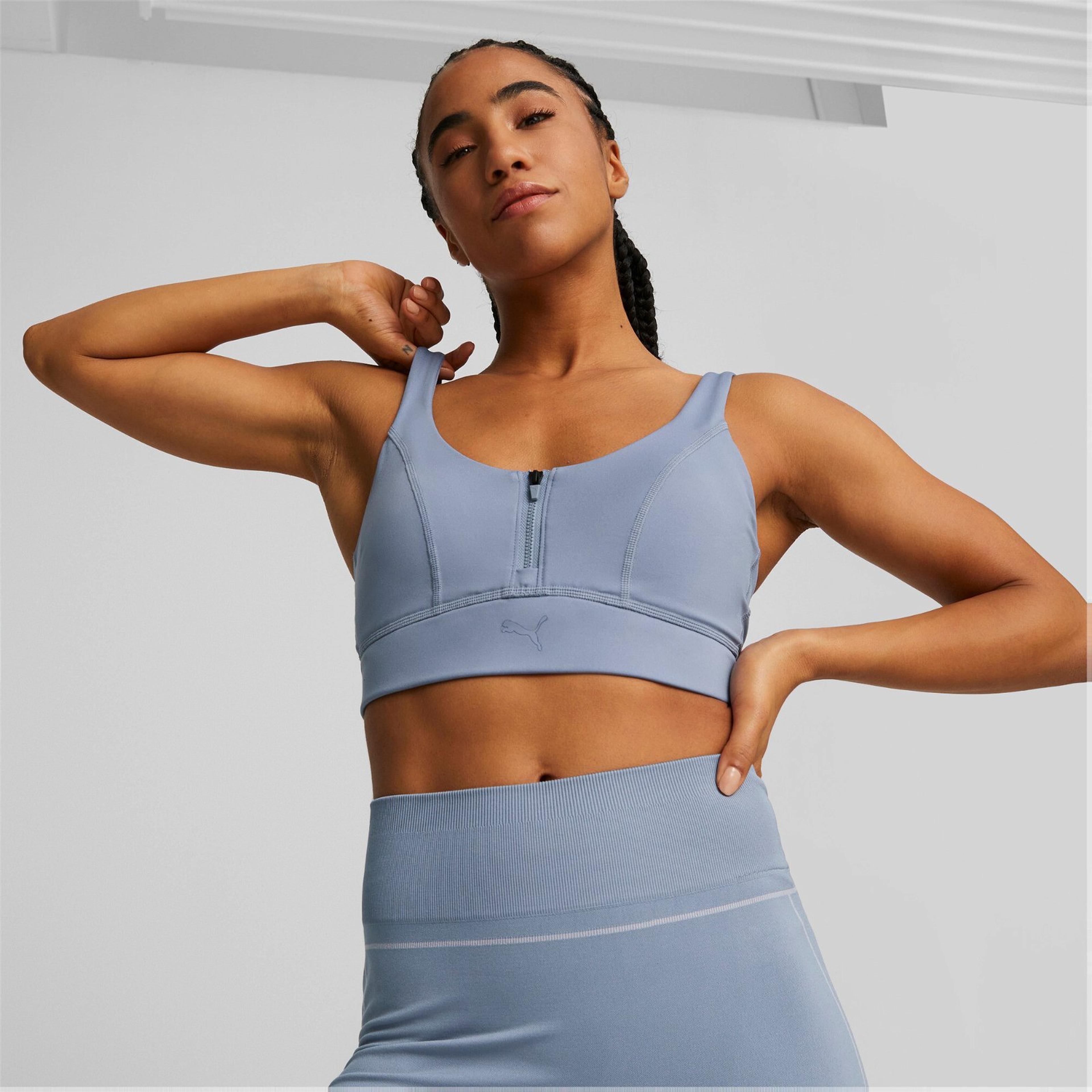 Puma High Impact Eversculpt Uplift Kadın Gri Bra