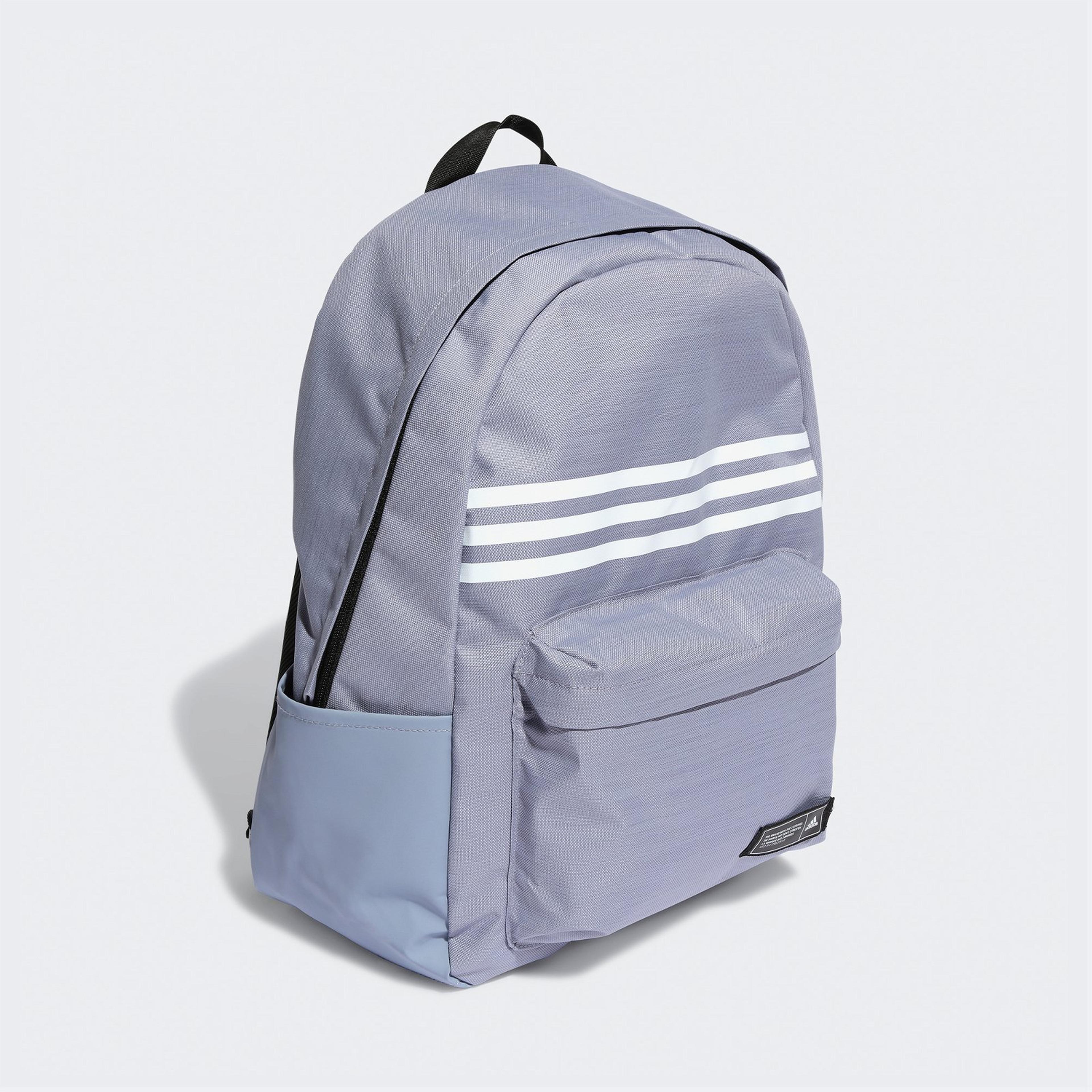 adidas Classic 3-Stripes Horizontal  Unisex Gri Sırt Çantası