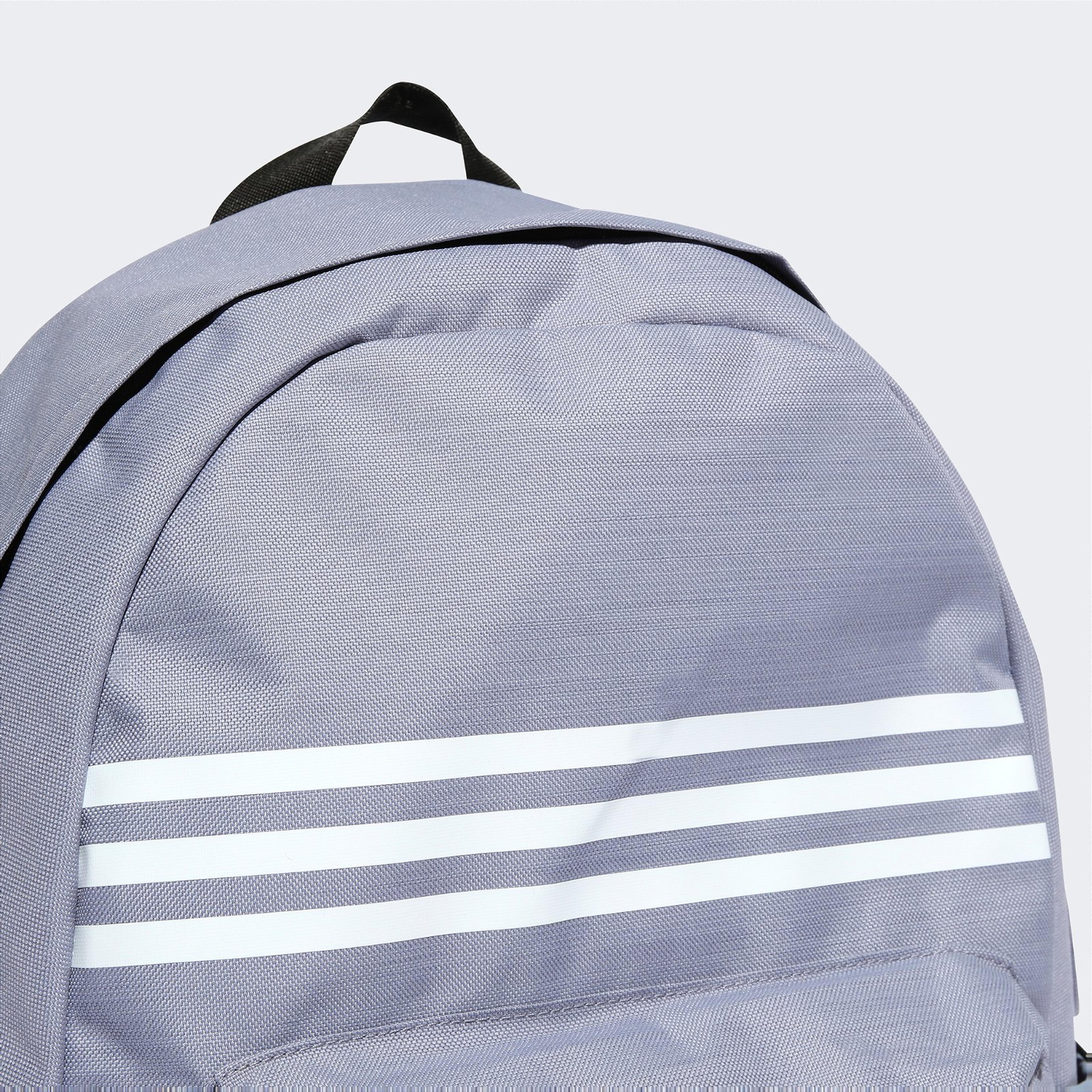 adidas Classic 3-Stripes Horizontal  Unisex Gri Sırt Çantası