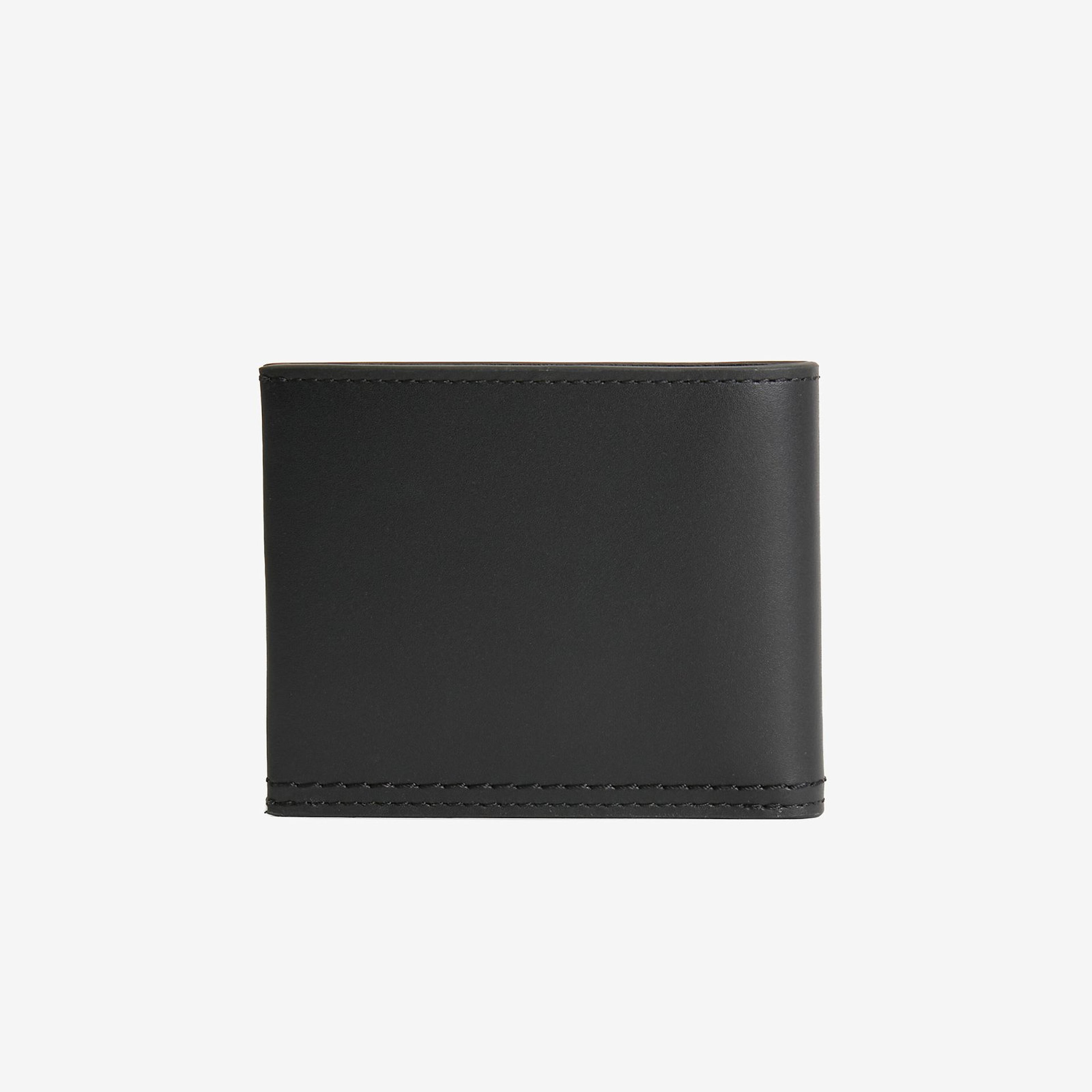 Calvin Klein Duo Stitch Bifold 6Cc Erkek Siyah Cüzdan