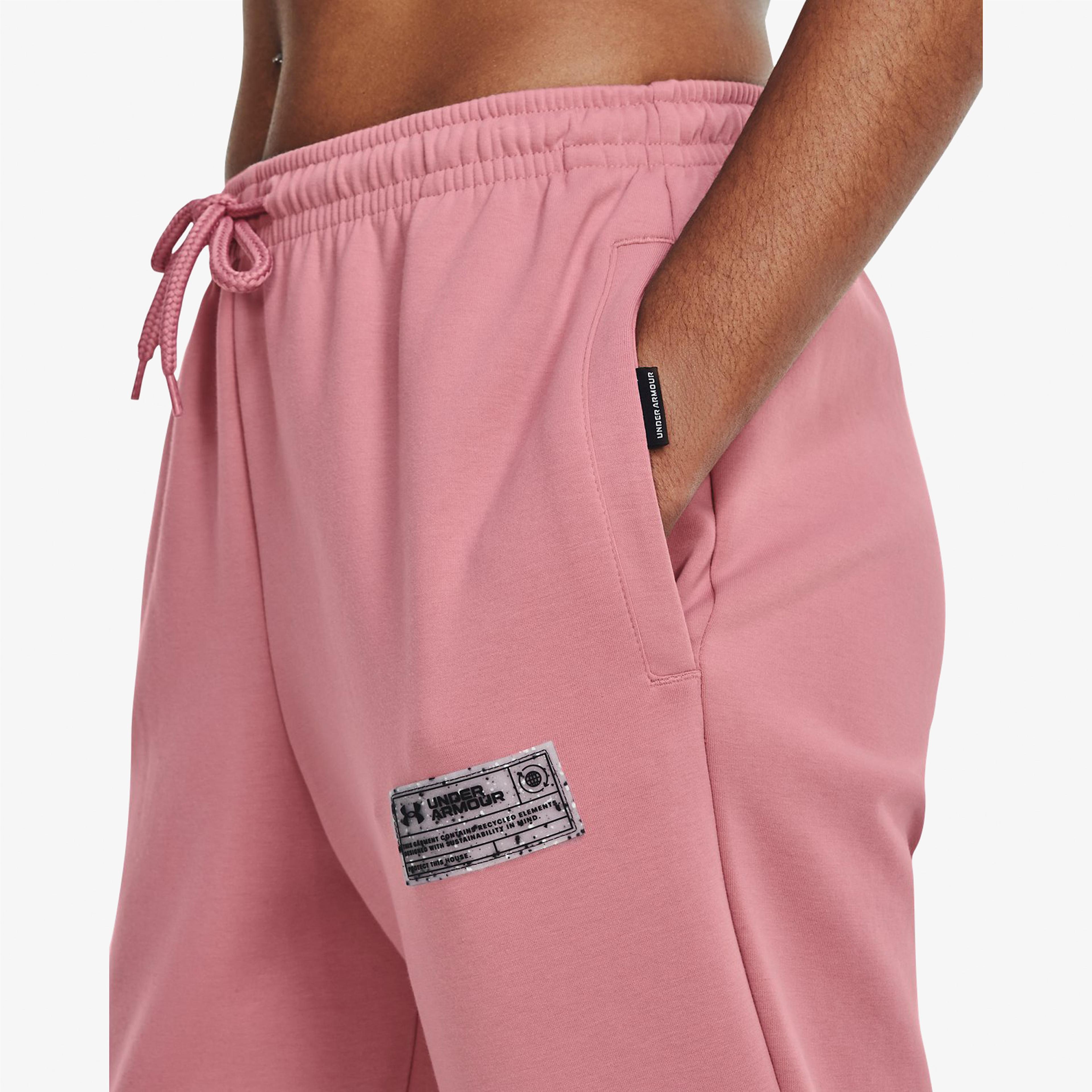 Under Armour Summit Knit Joggers Unisex Pembe Eşofman Altı