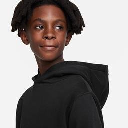 Nike Sportswear Pullover Çocuk Siyah Hoodie