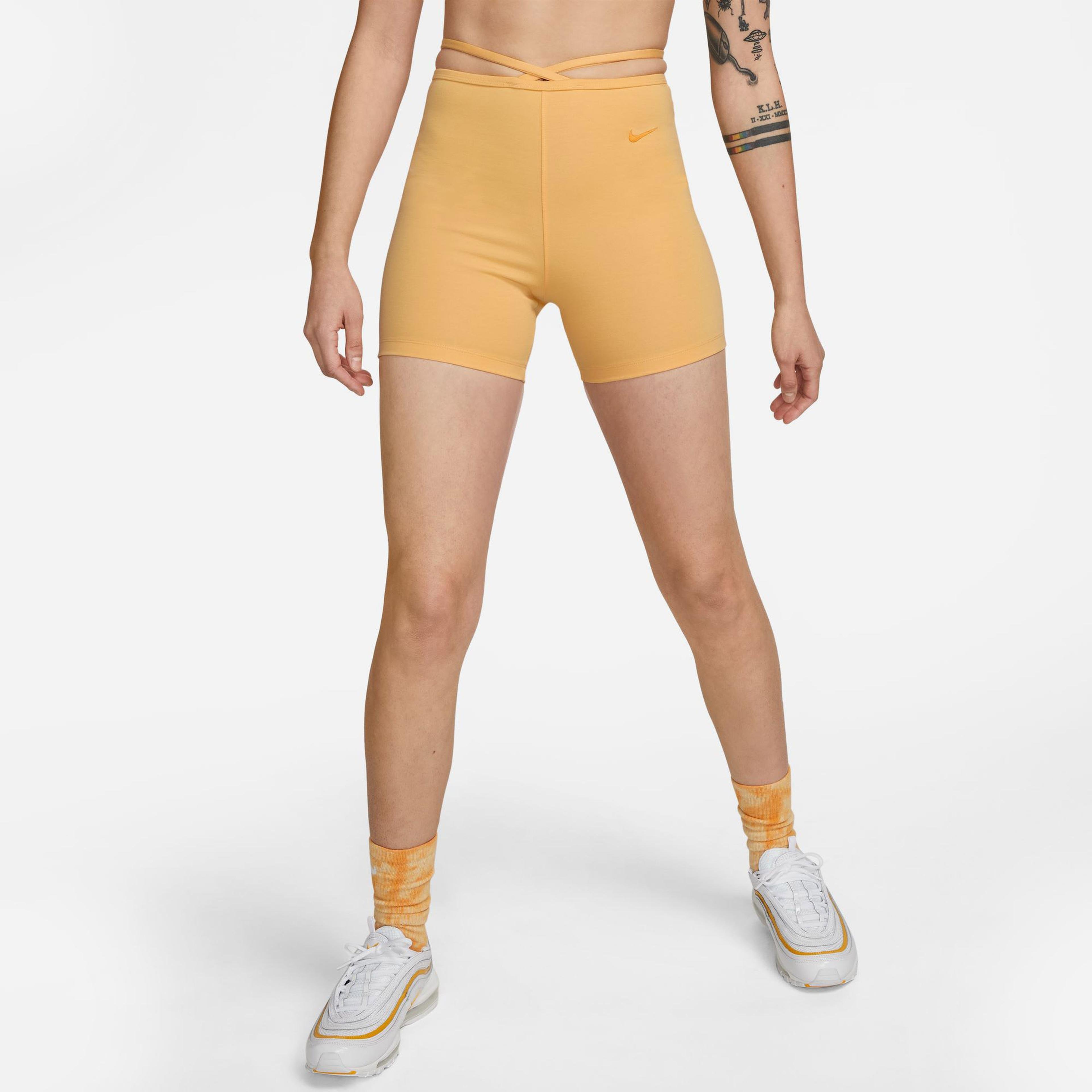 Nike Sportswear Crow Kadın Sarı Tayt