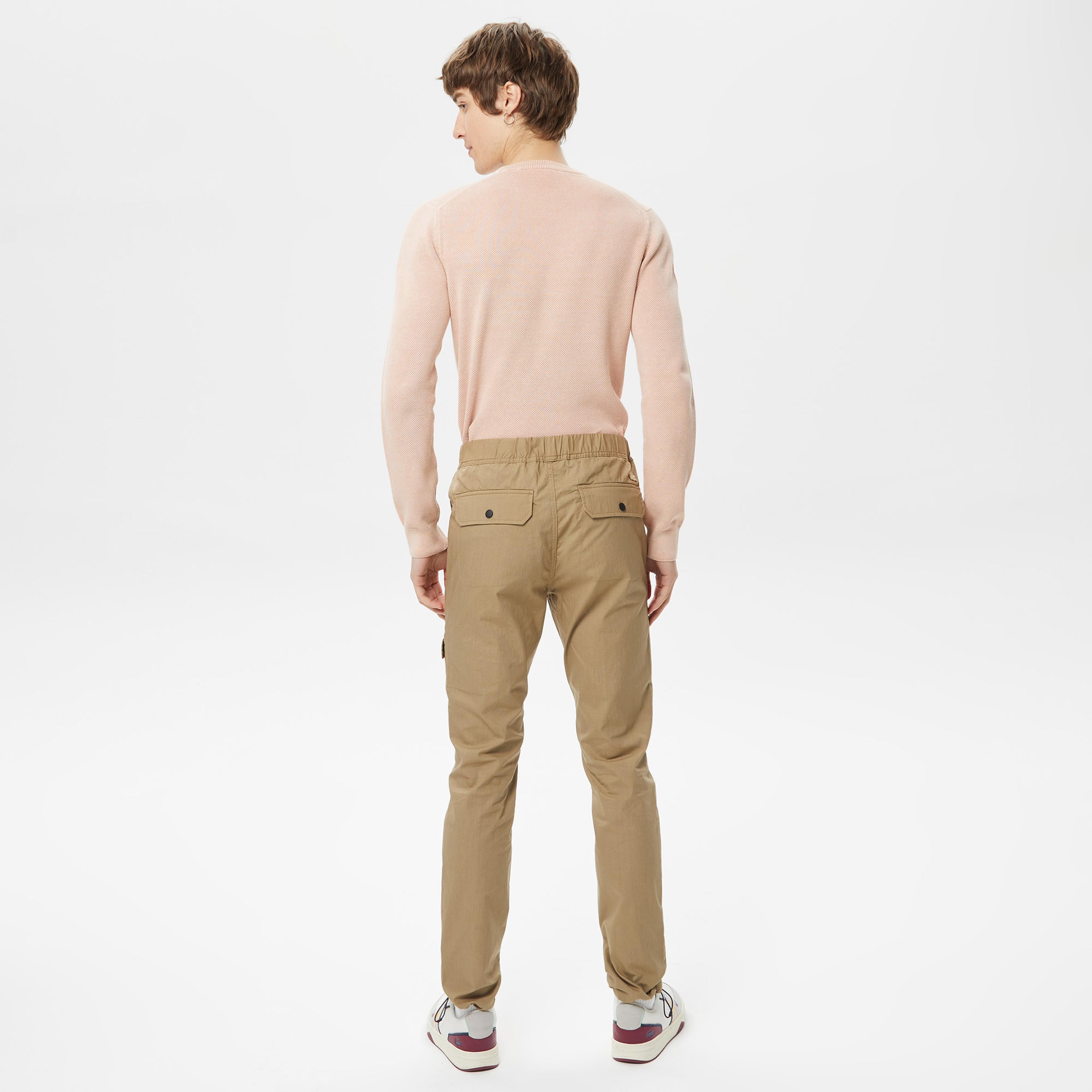 Lacoste Erkek Jogger Fit Bej Pantolon