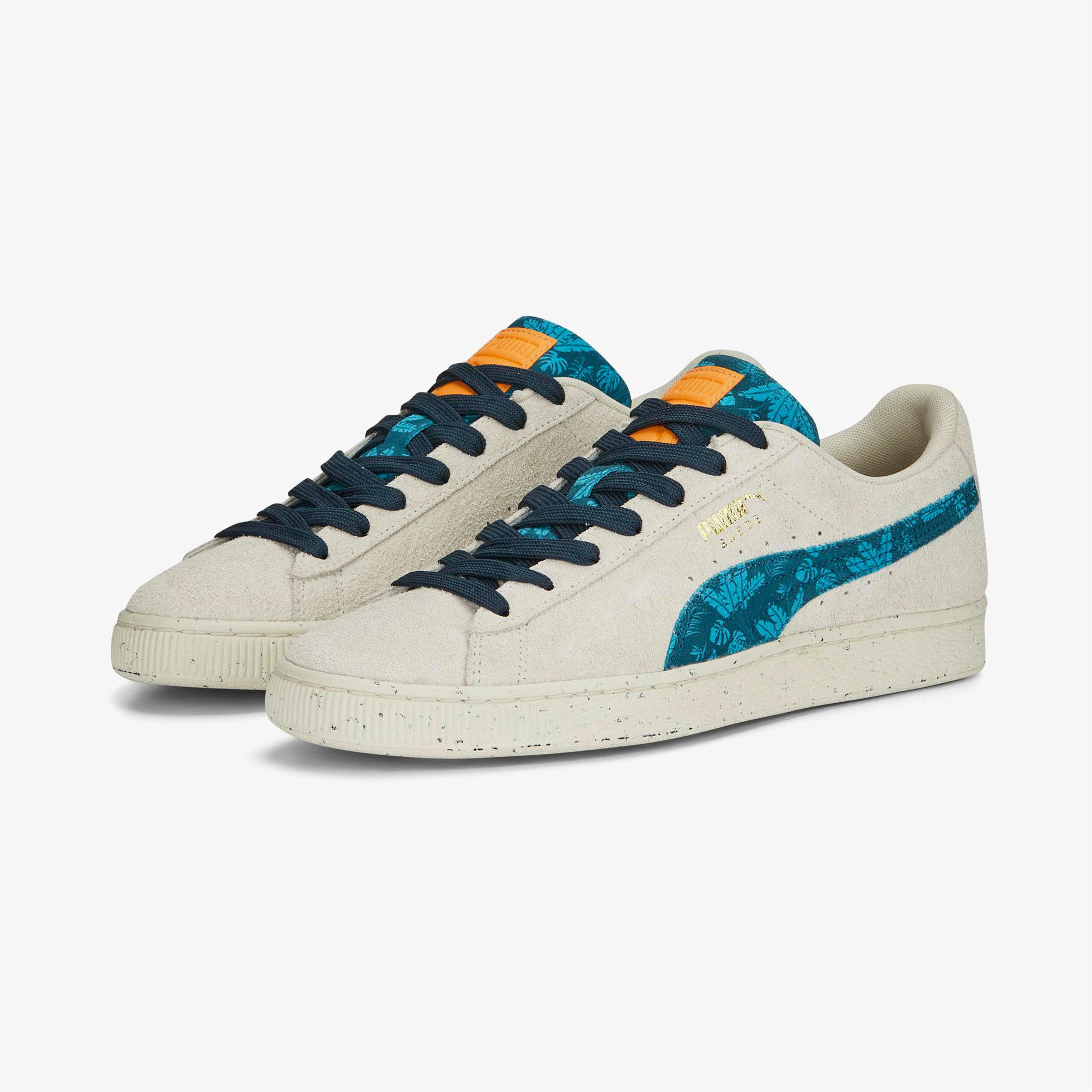 Puma Suede Gentle Jungle Unisex Krem Spor Ayakkabı