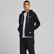Jack & Jones Jortons Sweat Zip Erkek Siyah Sweatshirt