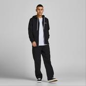 Jack & Jones Jortons Sweat Zip Erkek Siyah Sweatshirt
