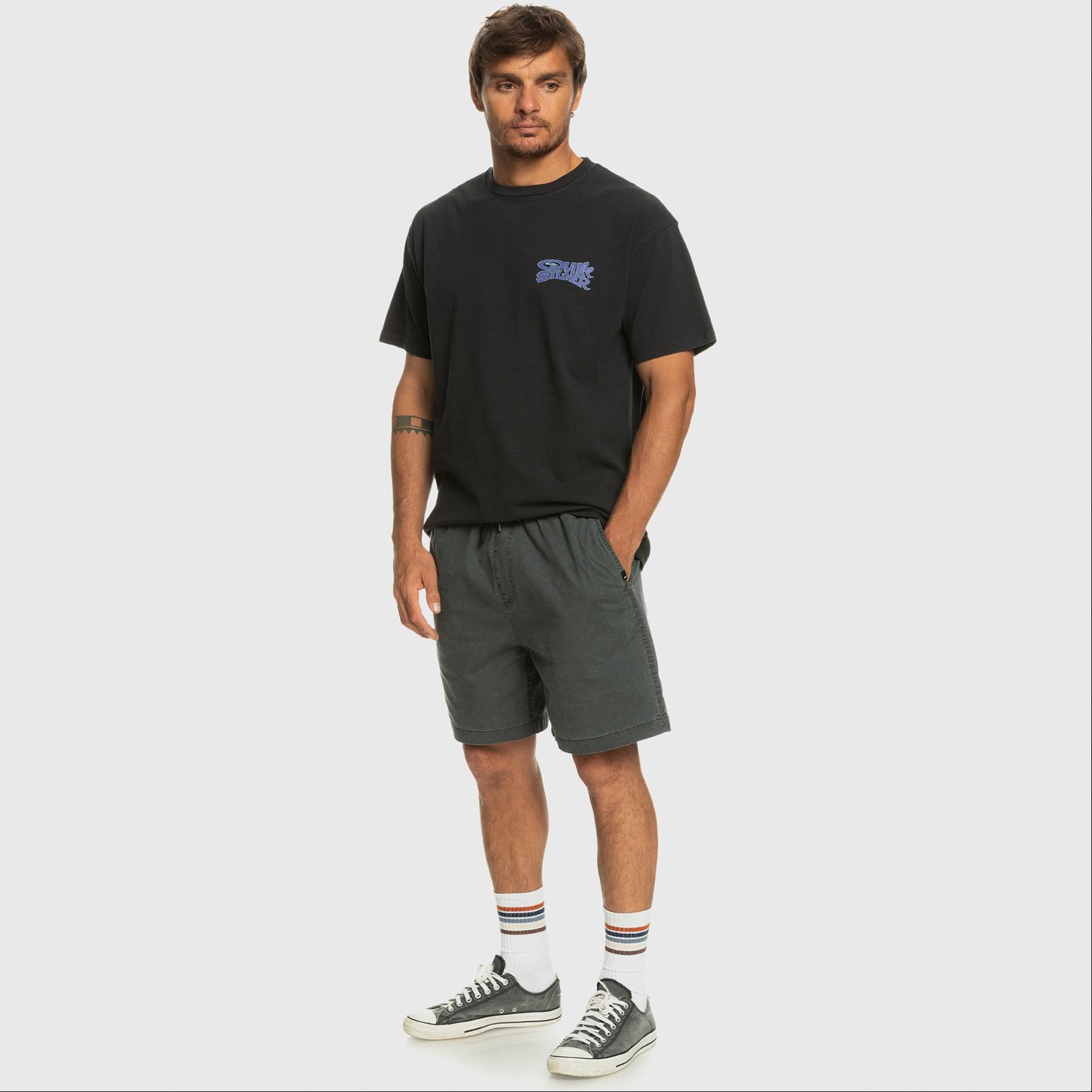 Quiksilver Taxerws Wkst Erkek Siyah Walkshort