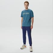 Skechers Graphic Big Logo Erkek Mavi T-Shirt