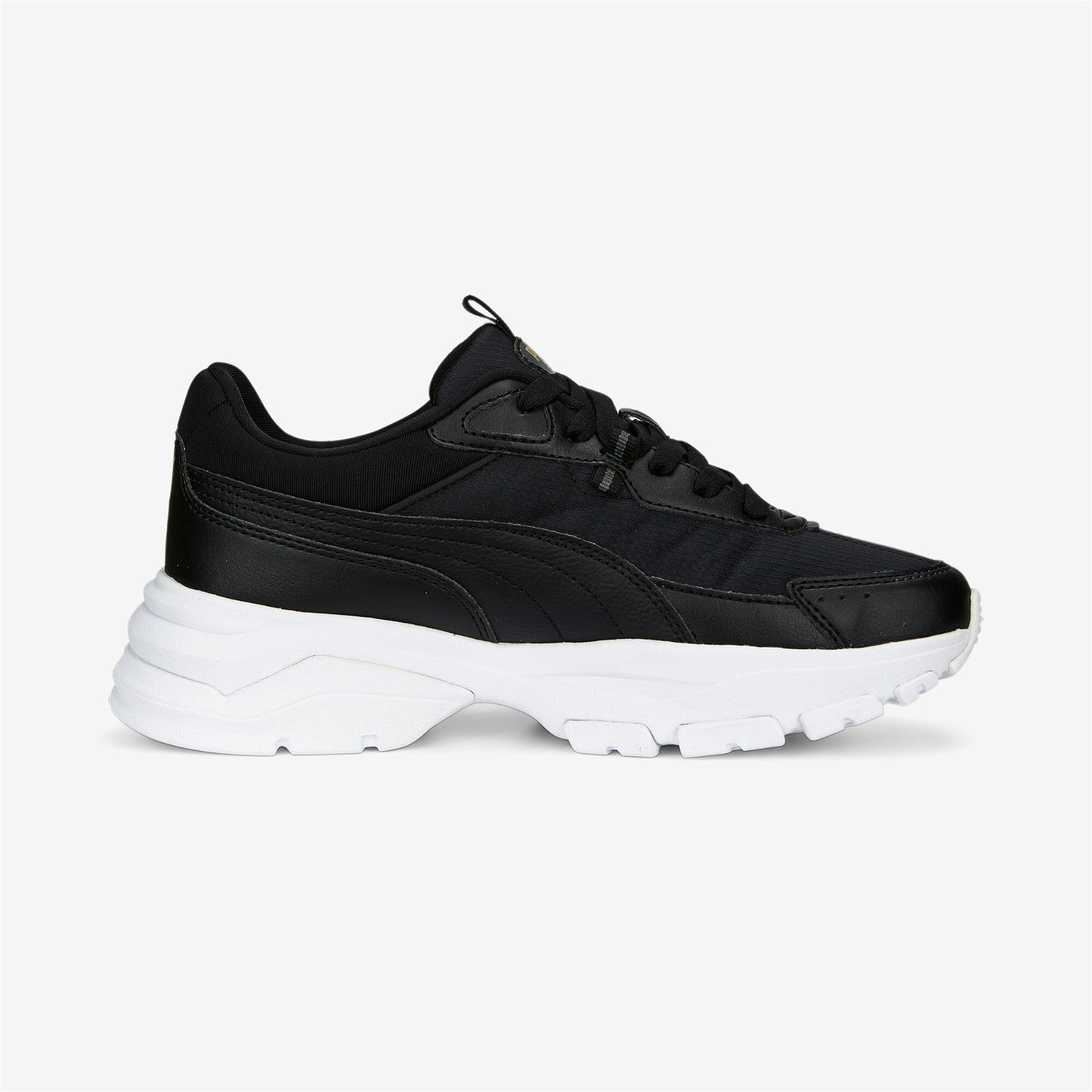 Puma Cassia Via Kadın Siyah Spor Ayakkabı