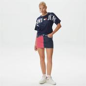 Tommy Hilfiger Micro Mini Kadın Lacivert Etek