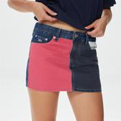 Tommy Hilfiger Micro Mini Kadın Lacivert Etek