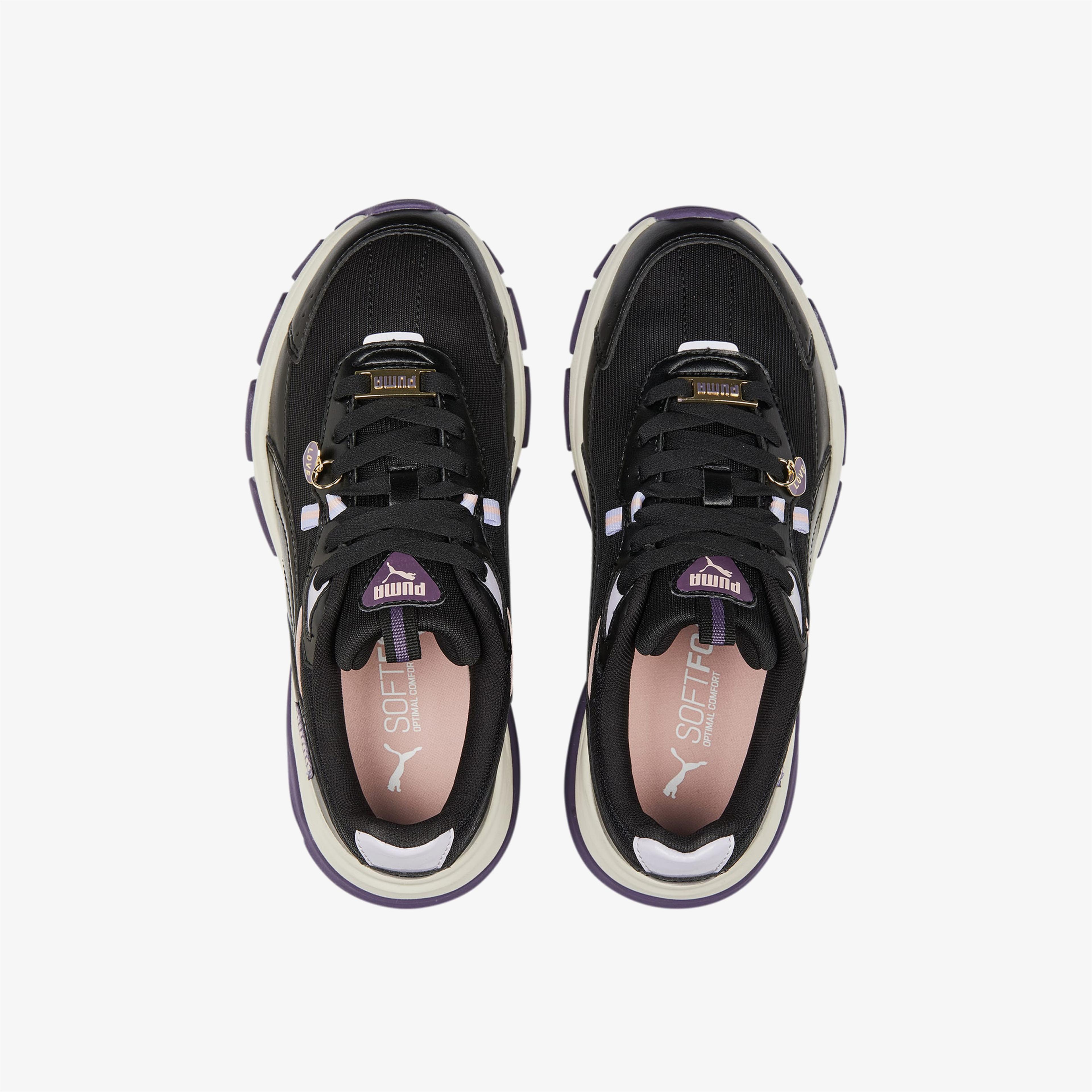 Puma Cassia Via Charms Kadın Siyah Spor Ayakkabı