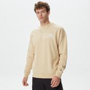 Champion Crewneck Erkek Krem Sweatshirt