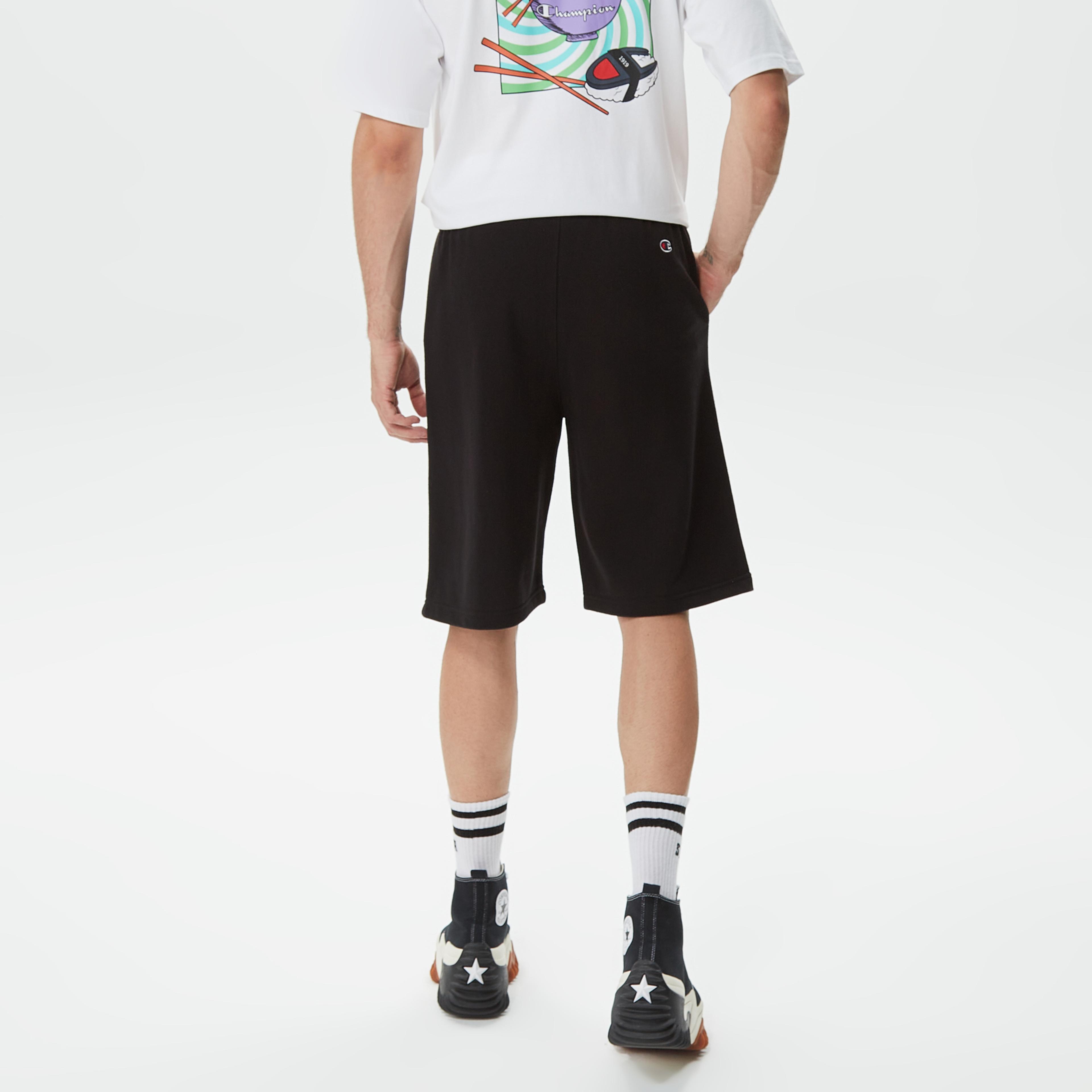 Champion Long Bermuda Erkek Siyah Şort