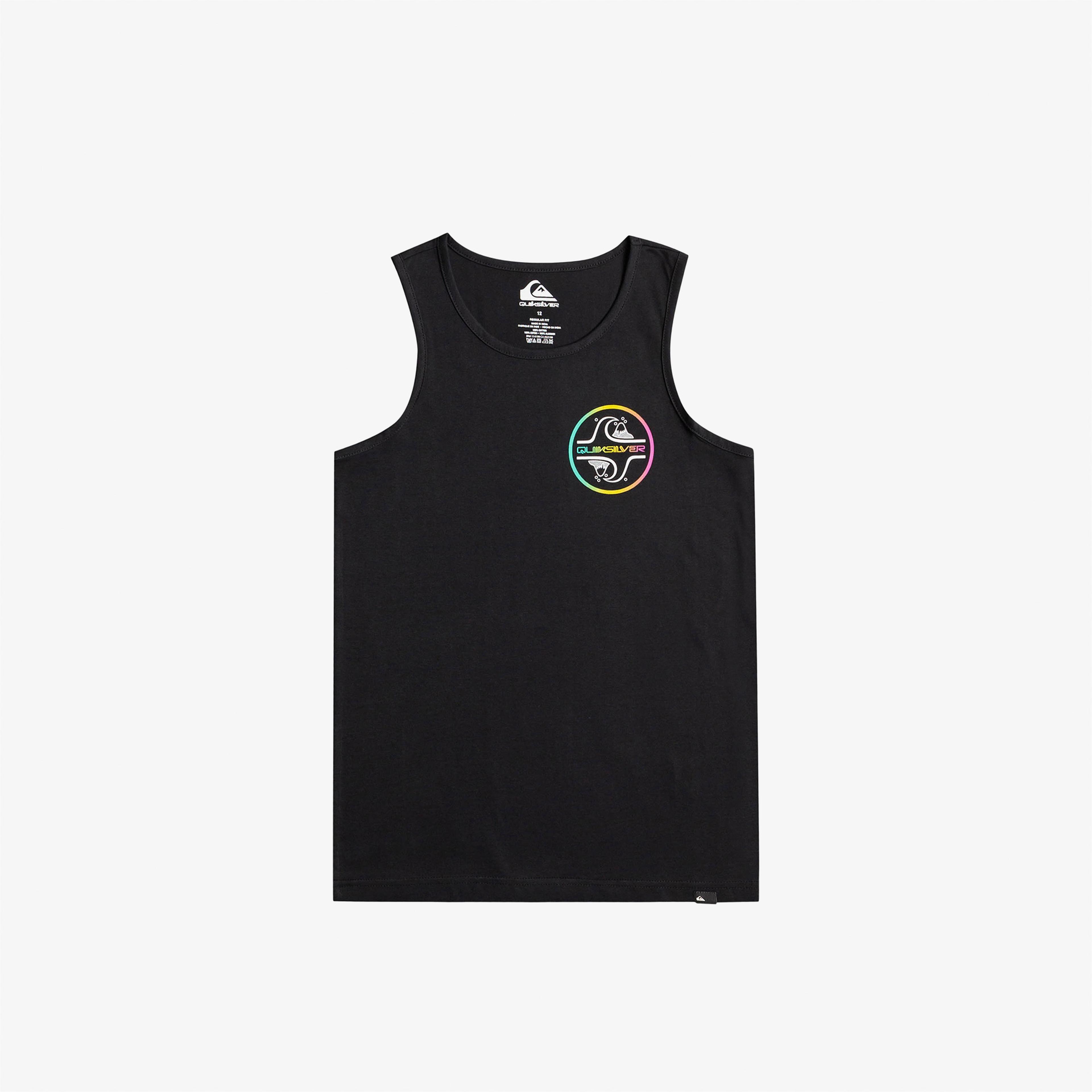 Quiksilver Corebubble Erkek Çocuk Siyah Kolsuz T-Shirt