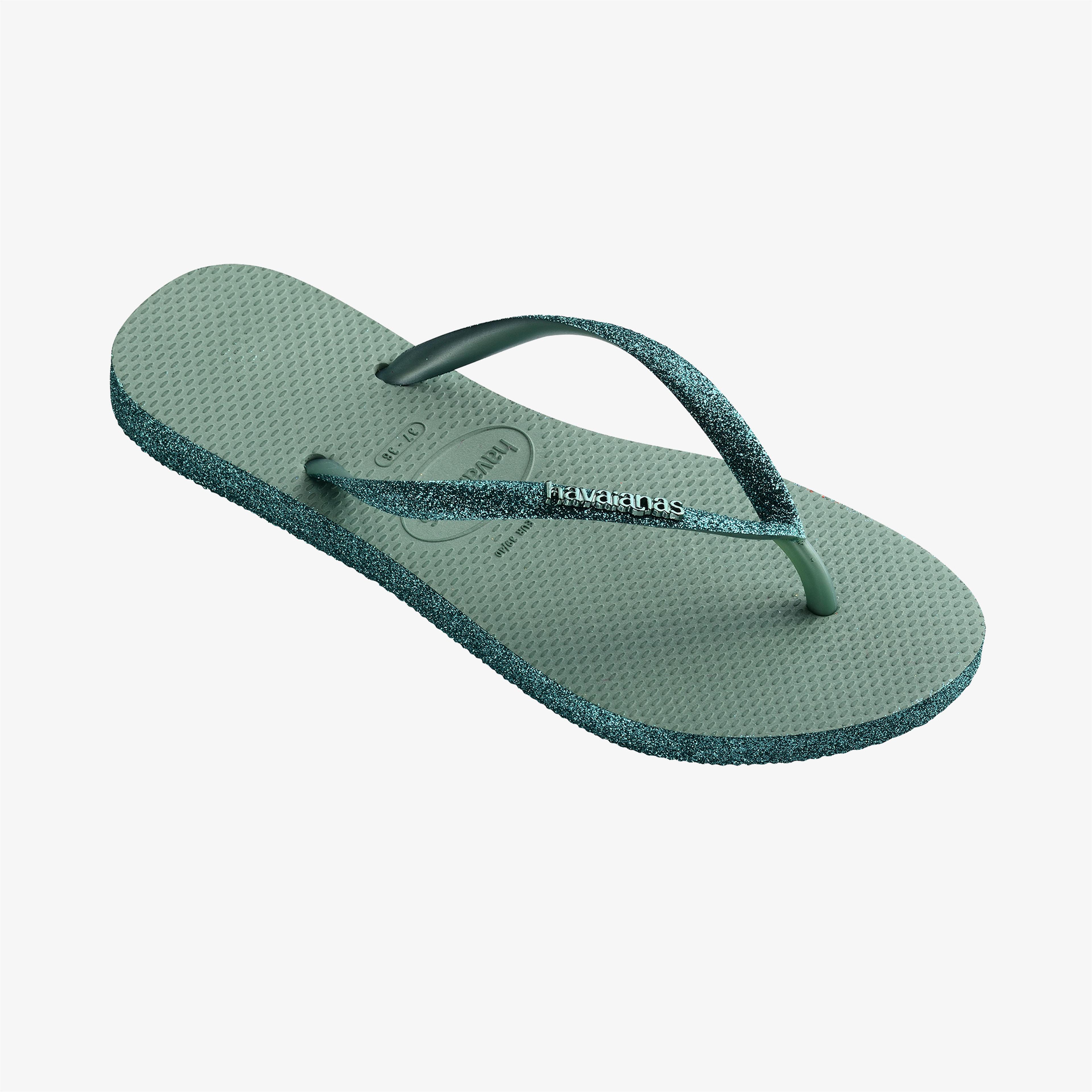 Havaianas Slim Sparkle II Kadın Açık Yeşil Terlik