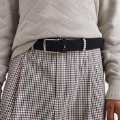 Tommy Hilfiger Denton 3.5 Elastic Erkek Siyah Kemer