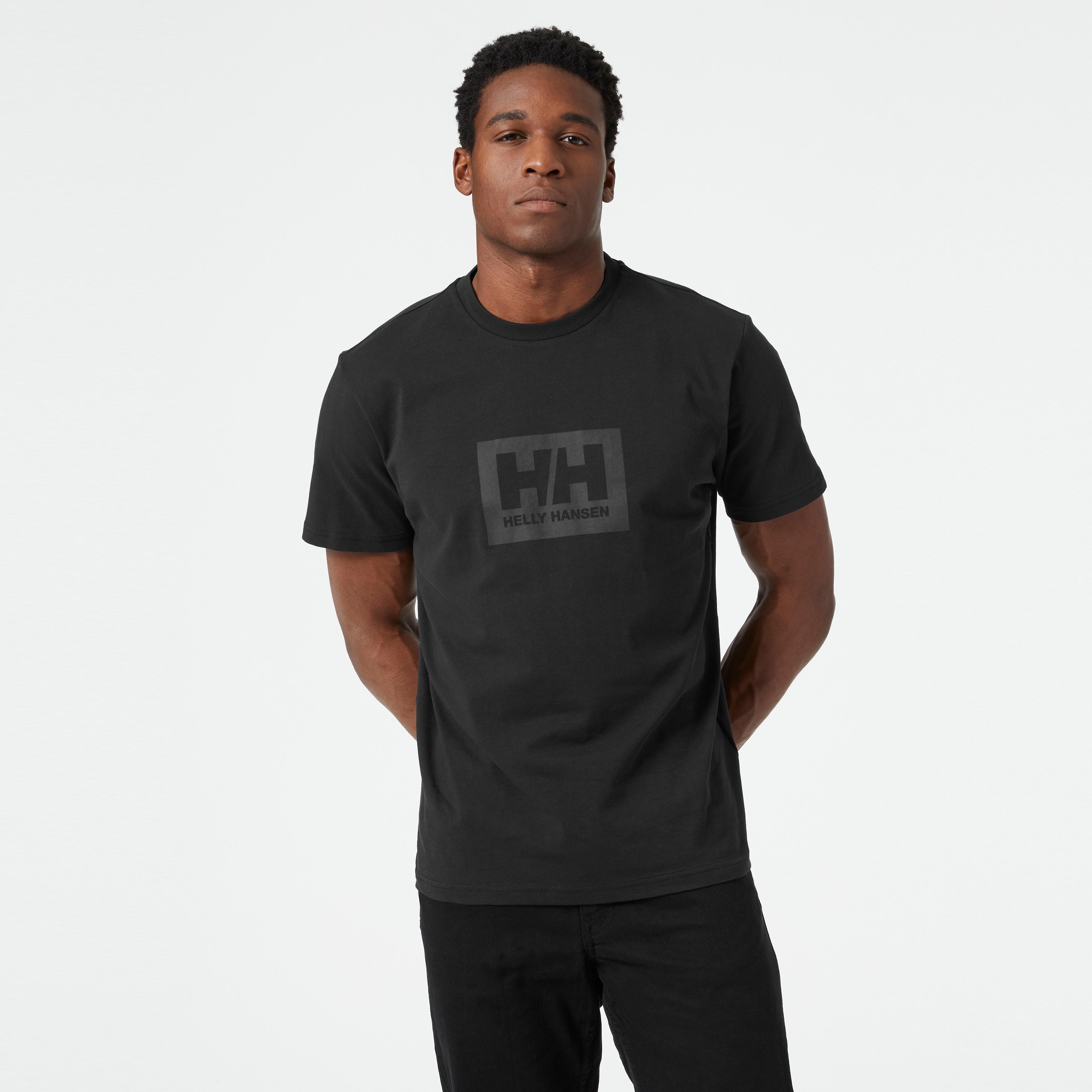 Helly Hansen Hh Box T Erkek Siyah T-Shirt