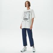 Only Onlanne Kısa Kollu Soul Box Kadın Krem Rengi T-Shirt