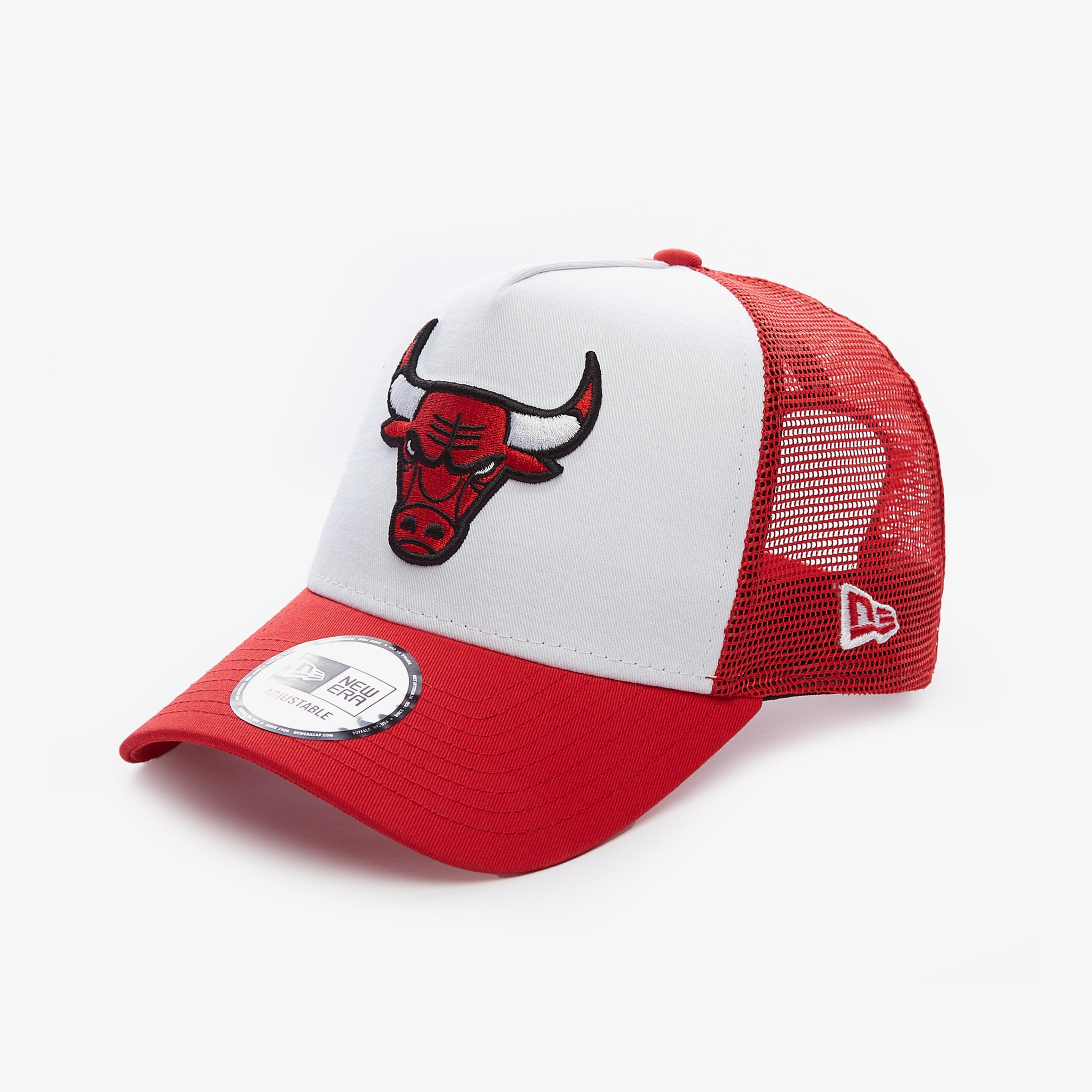 New Era 940 Af trucker Chicago Bulls Unisex Beyaz Şapka