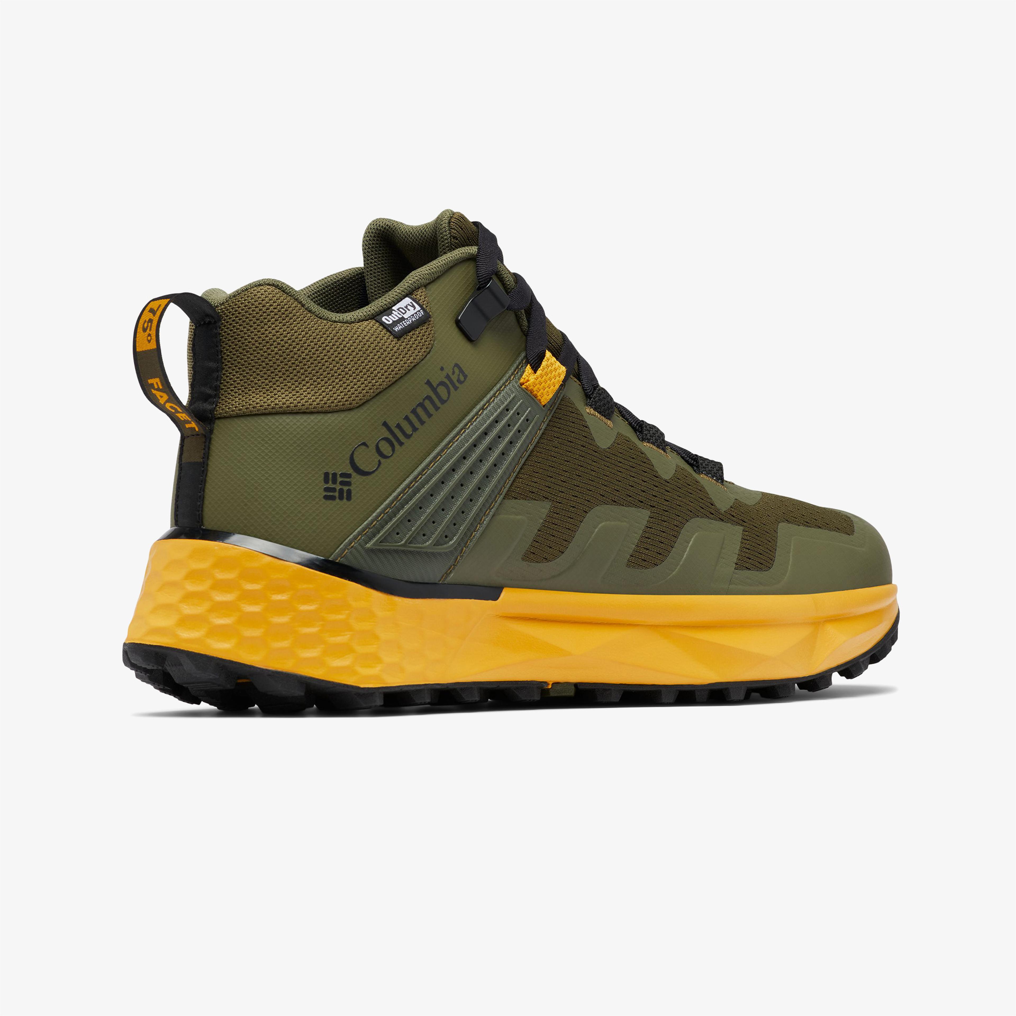 Columbia BM7615 Facet 75 Mid Outdry Erkek Nori Haki Outdoor Ayakkabı