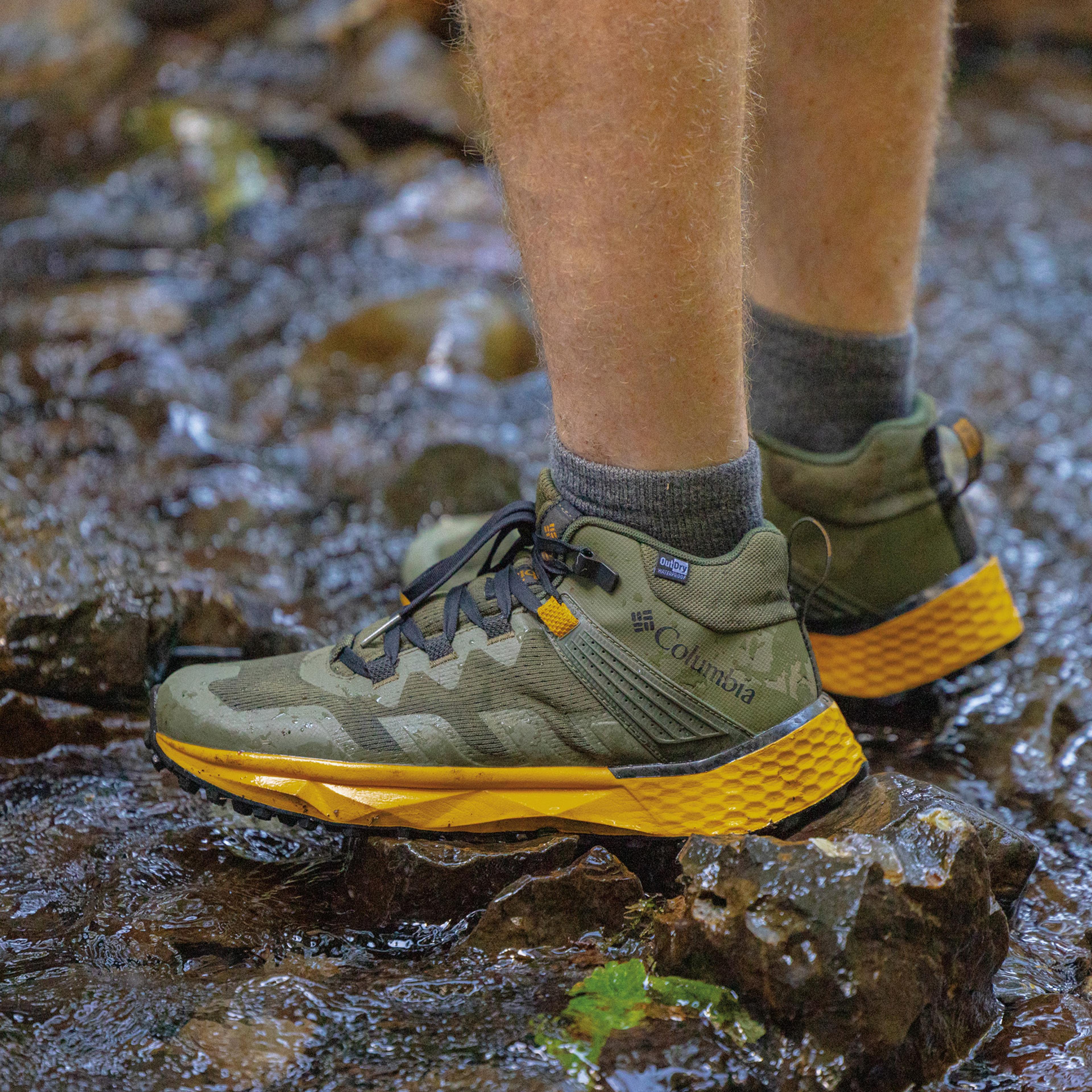 Columbia BM7615 Facet 75 Mid Outdry Erkek Nori Haki Outdoor Ayakkabı