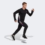 adidas Run Icons 3-Stripes  Erkek Siyah Eşofman Altı