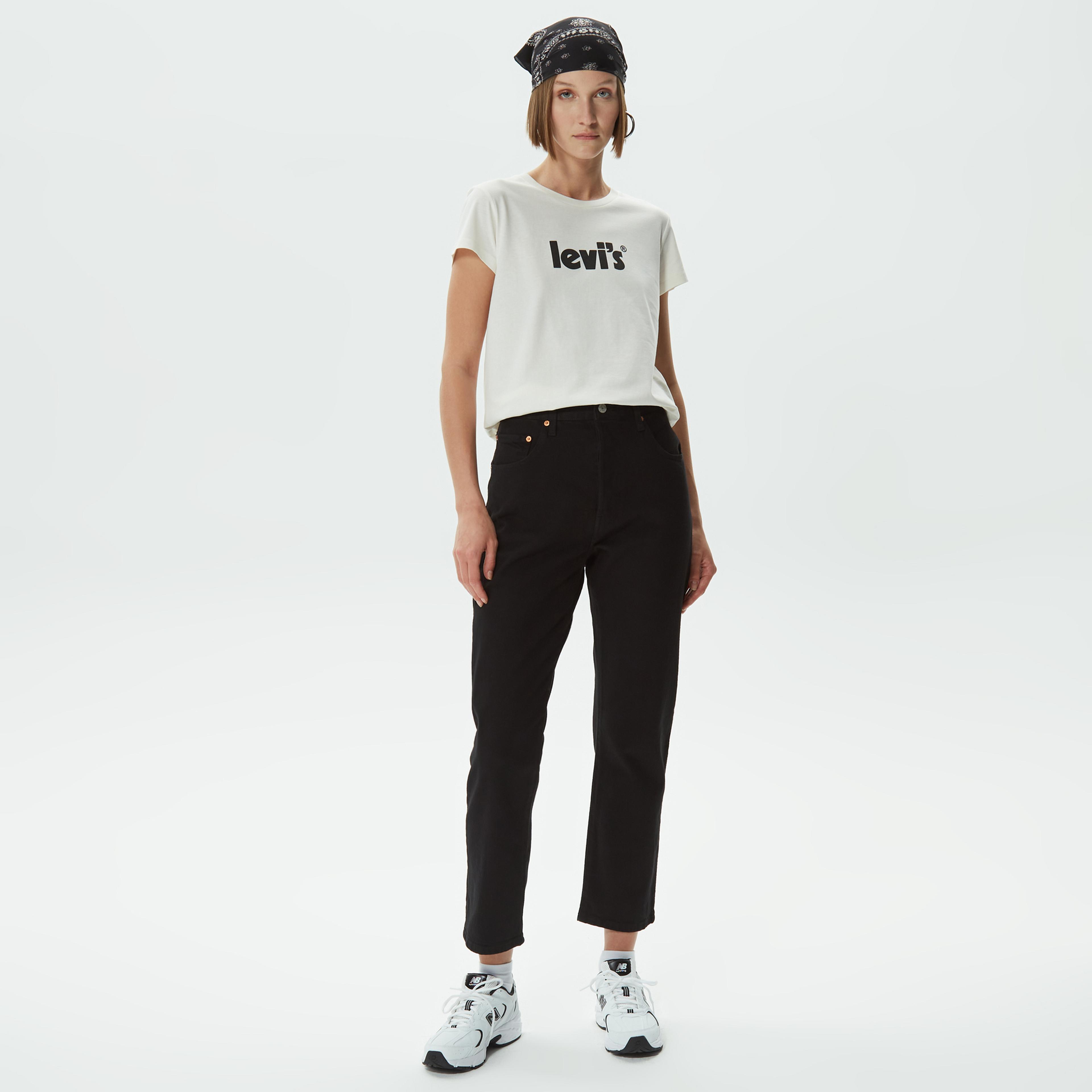 Levi's Lse The Perfect Kadın Krem Rengi T-Shirt