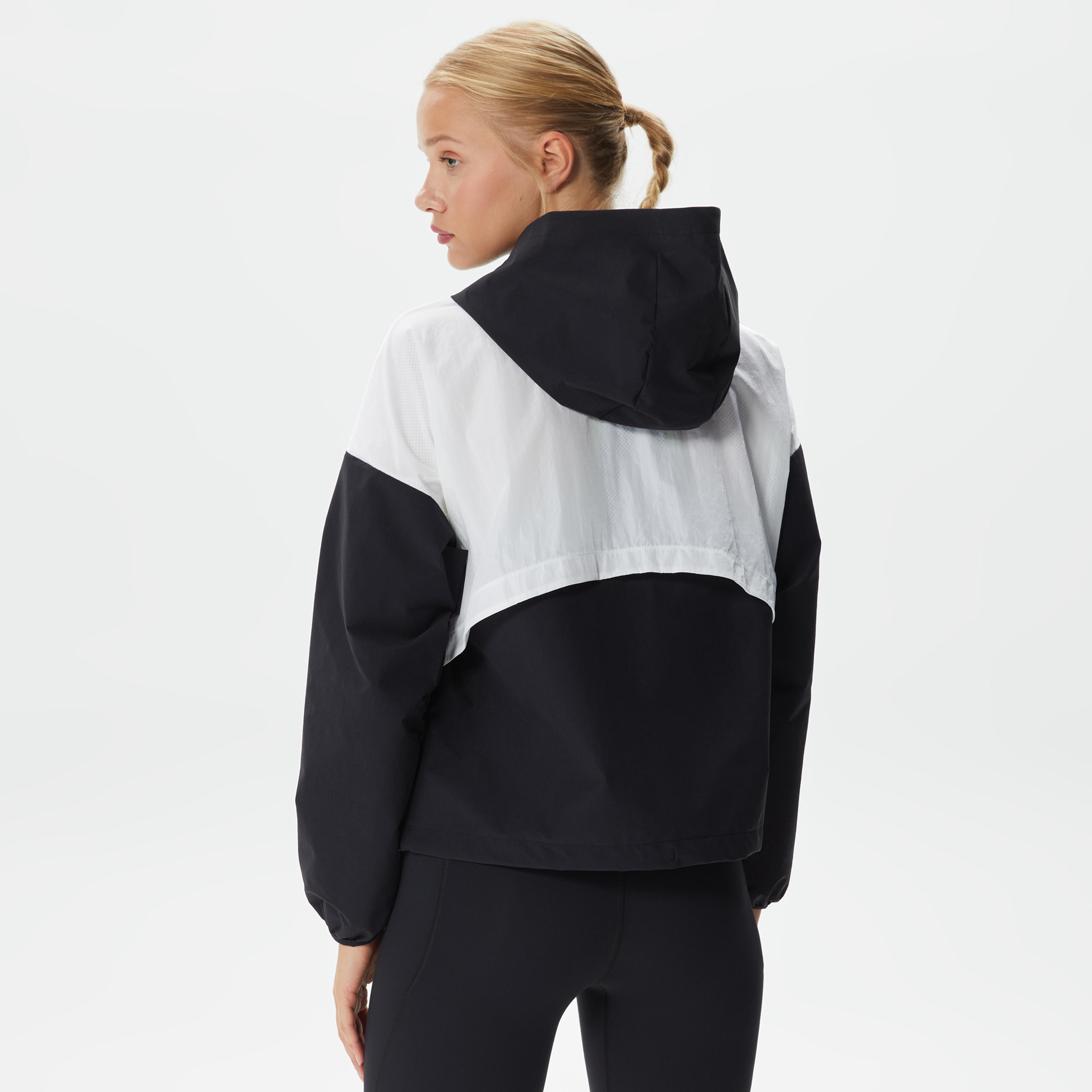 Under Armour Woven Graphic Jacket Kadın Siyah Sweatshirt