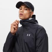 Under Armour Strm Forefront Rain Jkt Erkek Siyah Yağmurluk