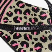 Havaianas Slim Animals Kadın Siyah Terlik