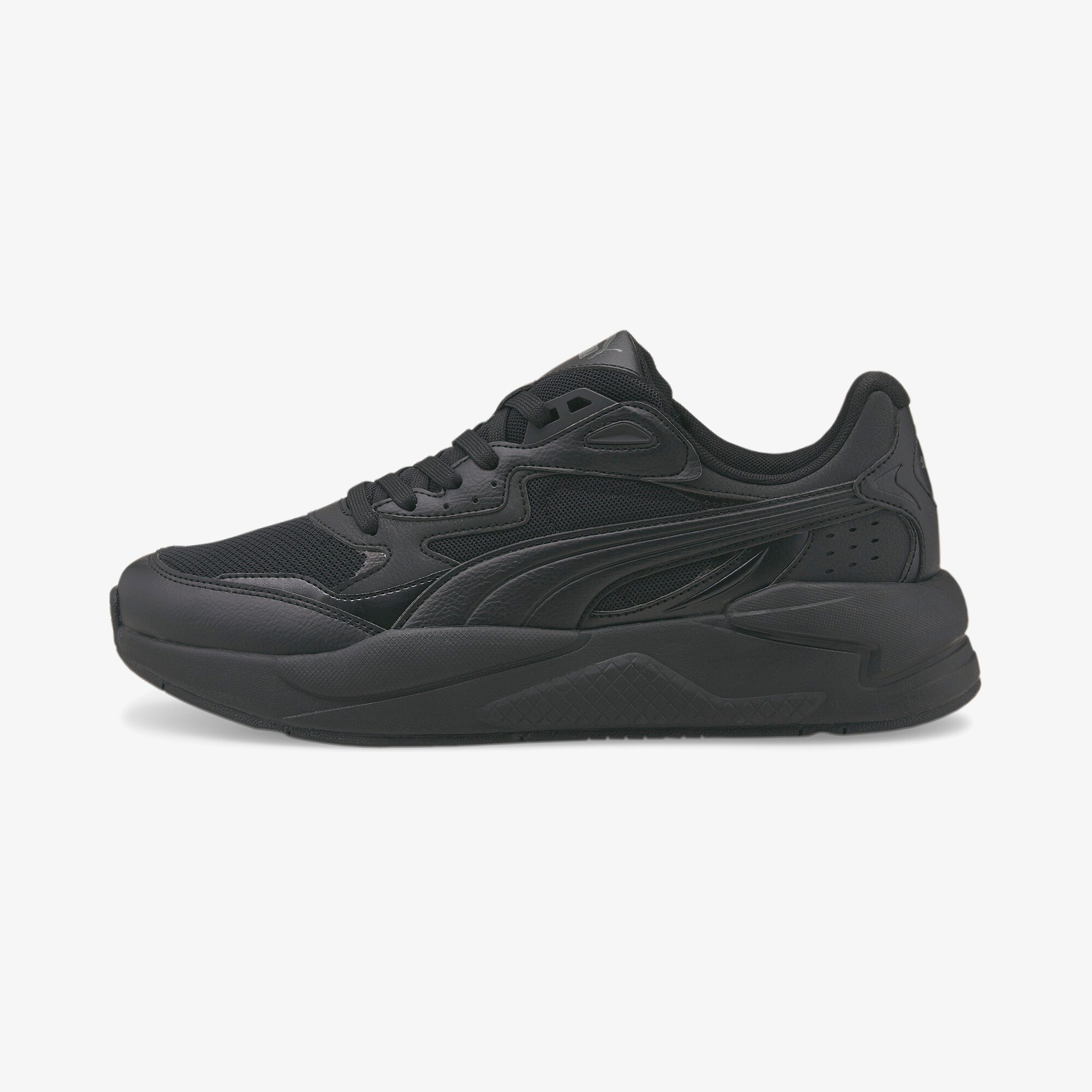 Puma Mayze Stack Leather Unisex Siyah Spor Ayakkabı