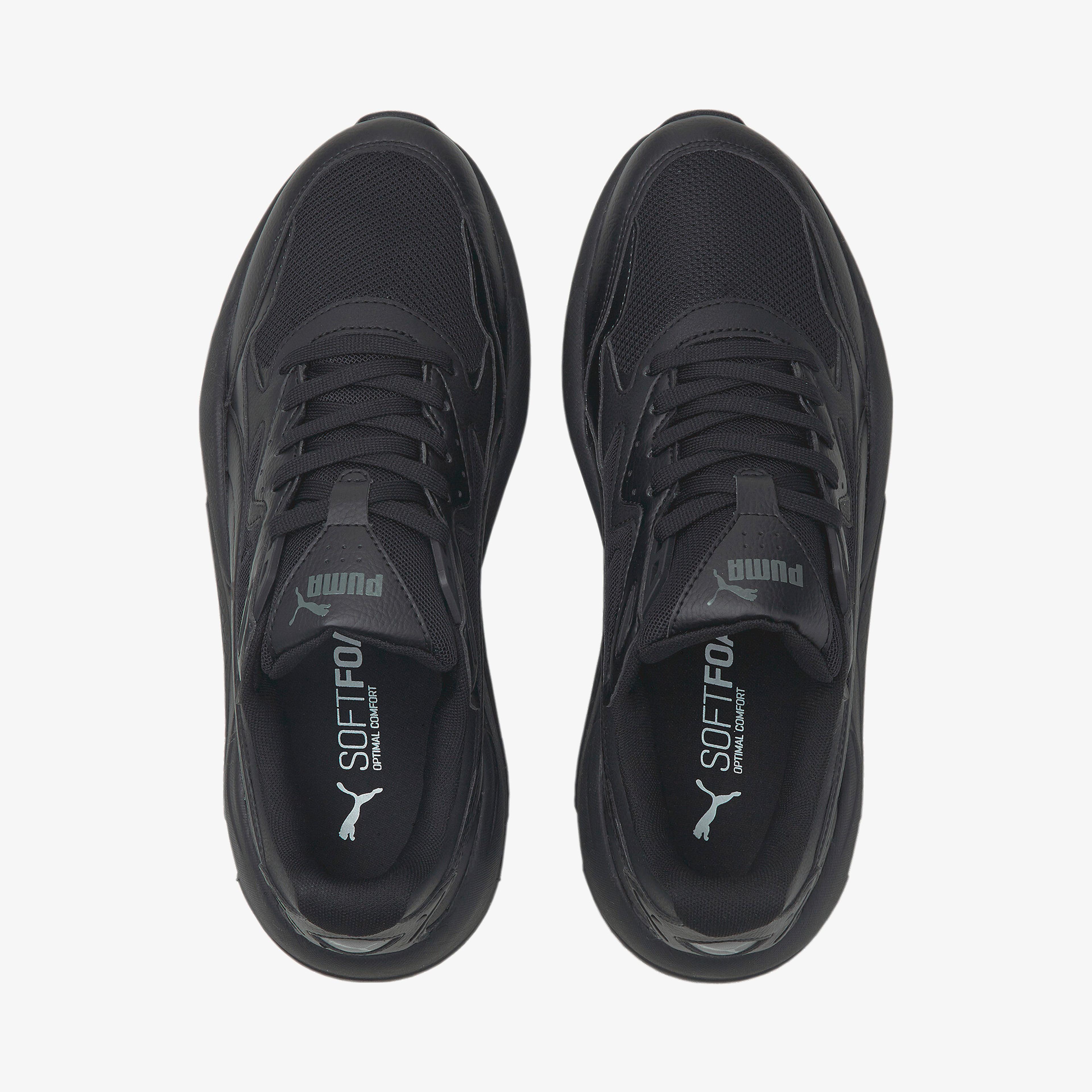 Puma Mayze Stack Leather Unisex Siyah Spor Ayakkabı