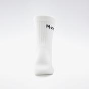 Reebok Act Core Mid Crew 3'lü Unisex Beyaz Çorap