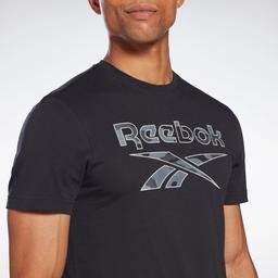 Reebok Identity Big Logo Erkek Siyah T-Shirt