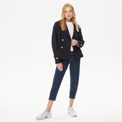 Tommy Hilfiger Wool Blend DB Peacoat Kadın Lacivert Kaban