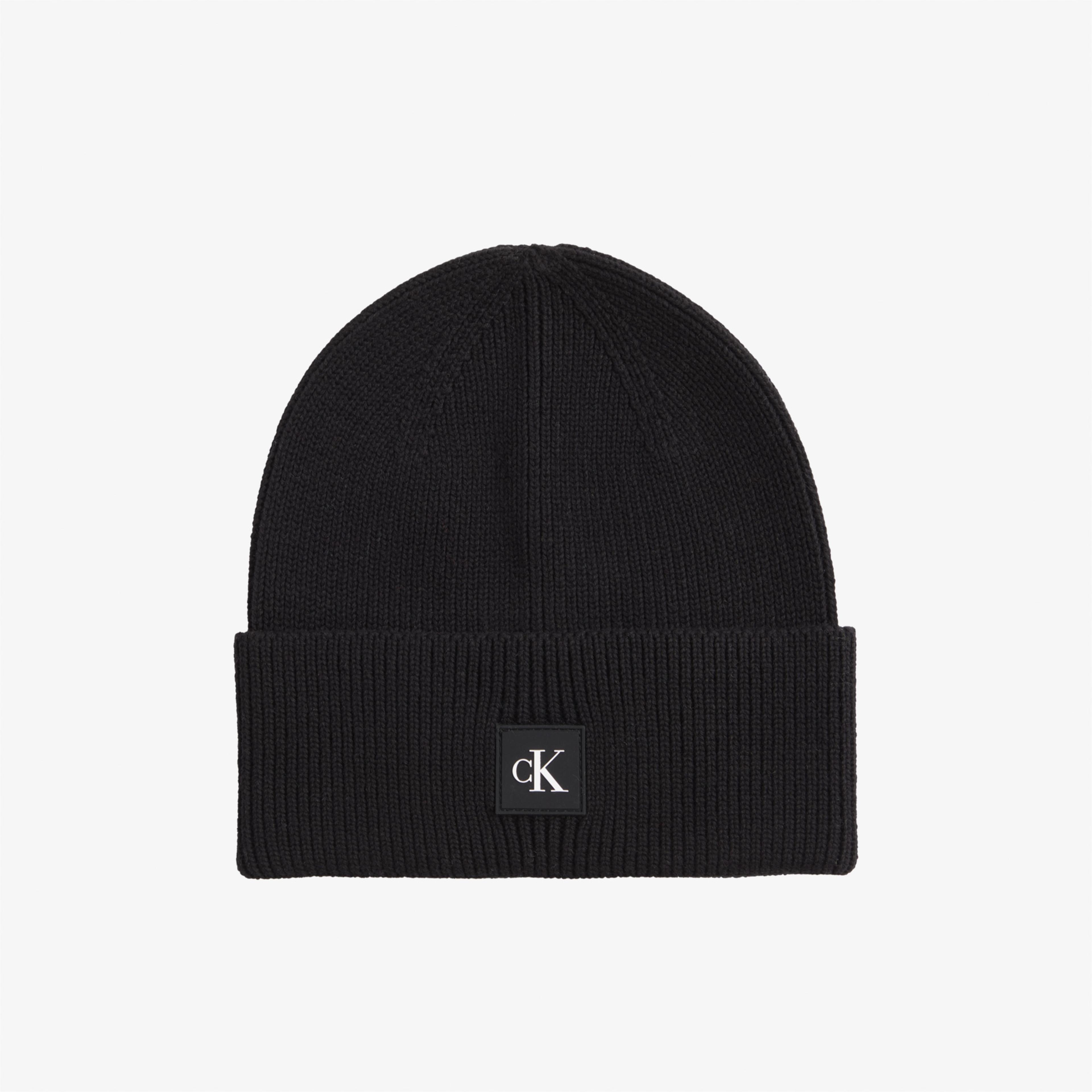 Calvin Klein Monogram Rubber Patch Erkek Siyah Bere