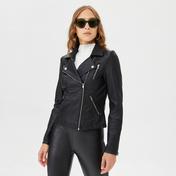 Only Onlgemma Faux Deri Biker Kadın Siyah Ceket