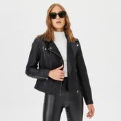 Only Onlgemma Faux Deri Biker Kadın Siyah Ceket