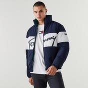 Tommy Jeans Reversible Signature Puffer Erkek Mavi Ceket