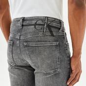Calvin Klein Skinny Erkek Gri Jean