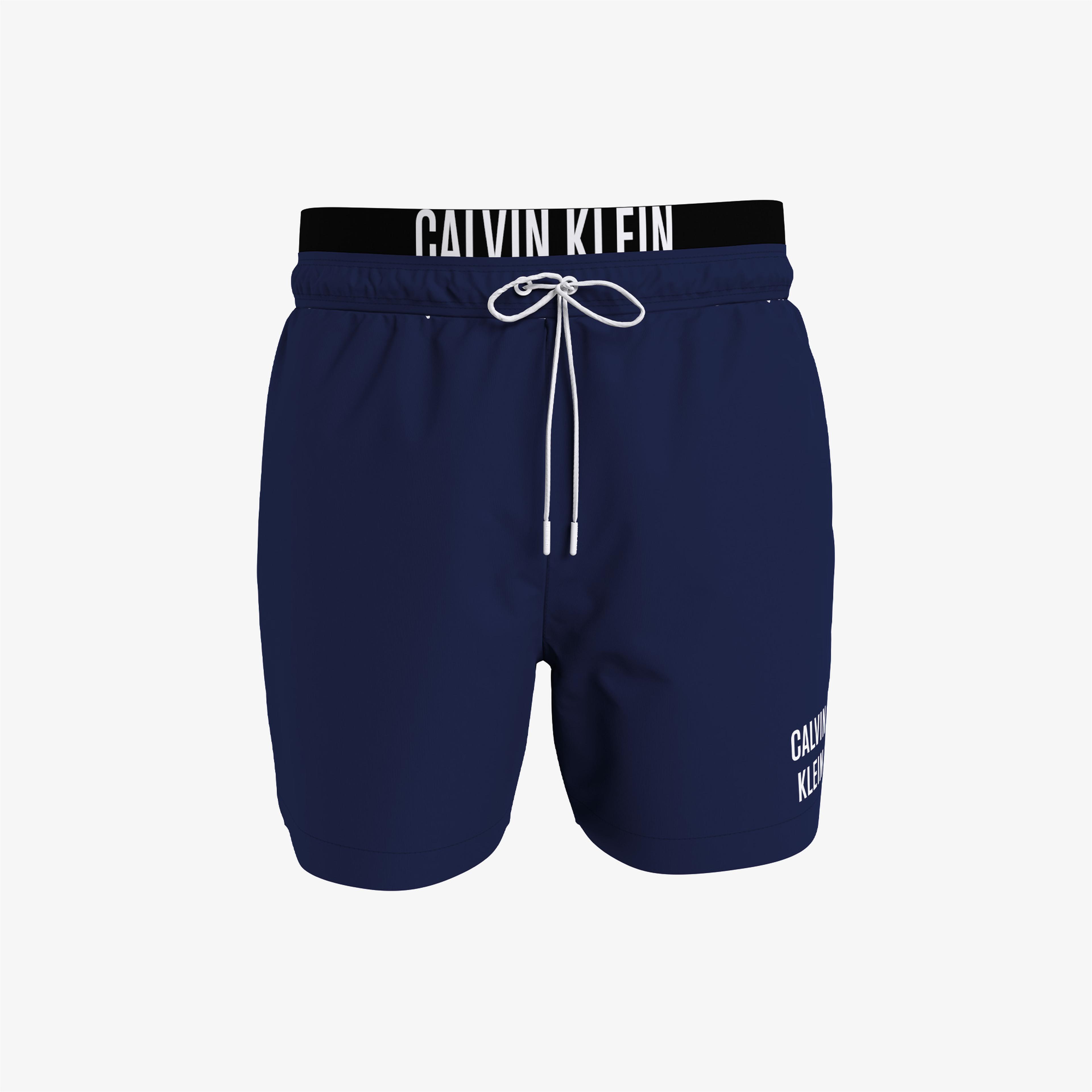 Calvin Klein Medium Double Waistband Erkek Lacivert Mayo