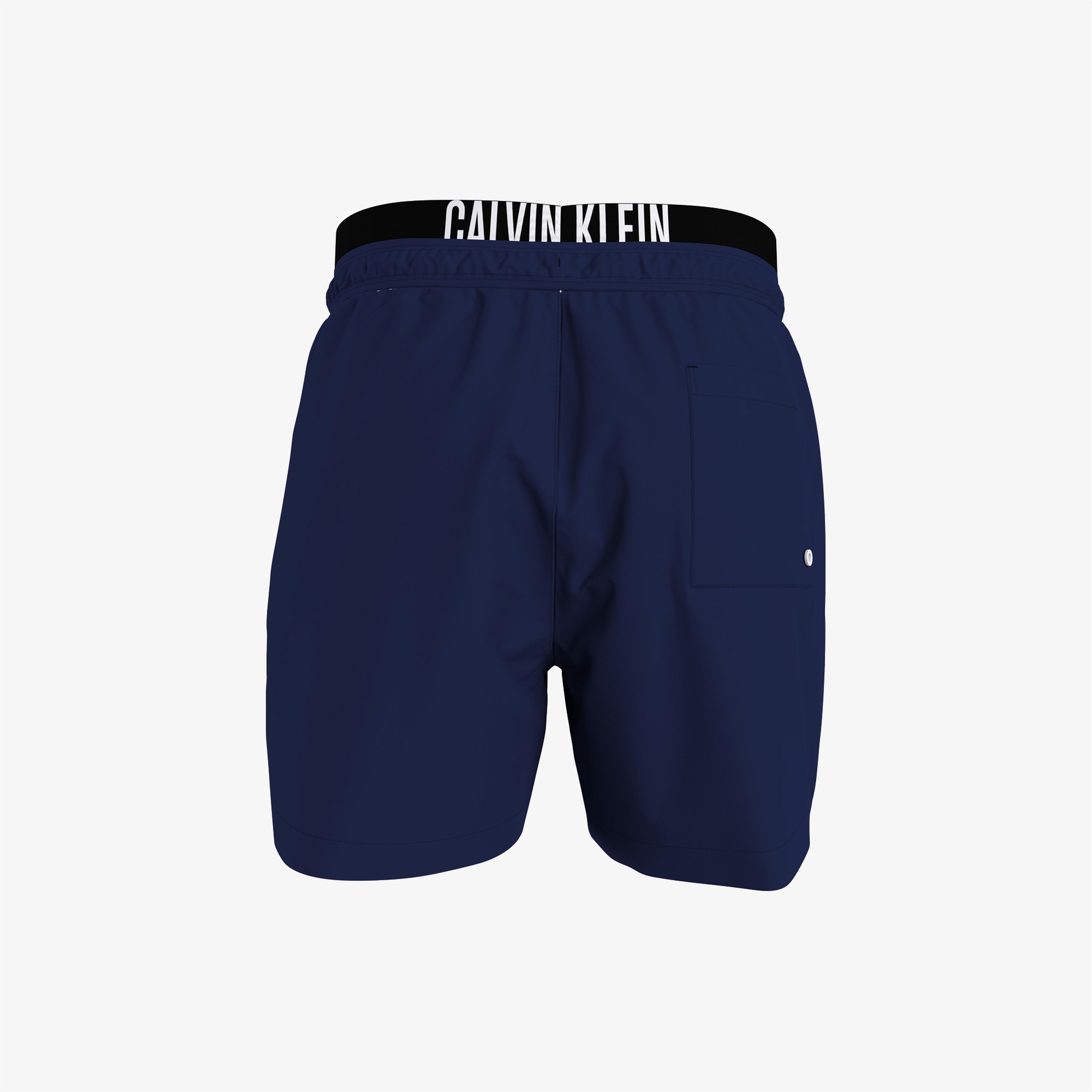 Calvin Klein Medium Double Waistband Erkek Lacivert Mayo