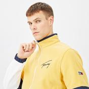 Tommy Jeans Mix Media Retro Erkek Sarı Ceket