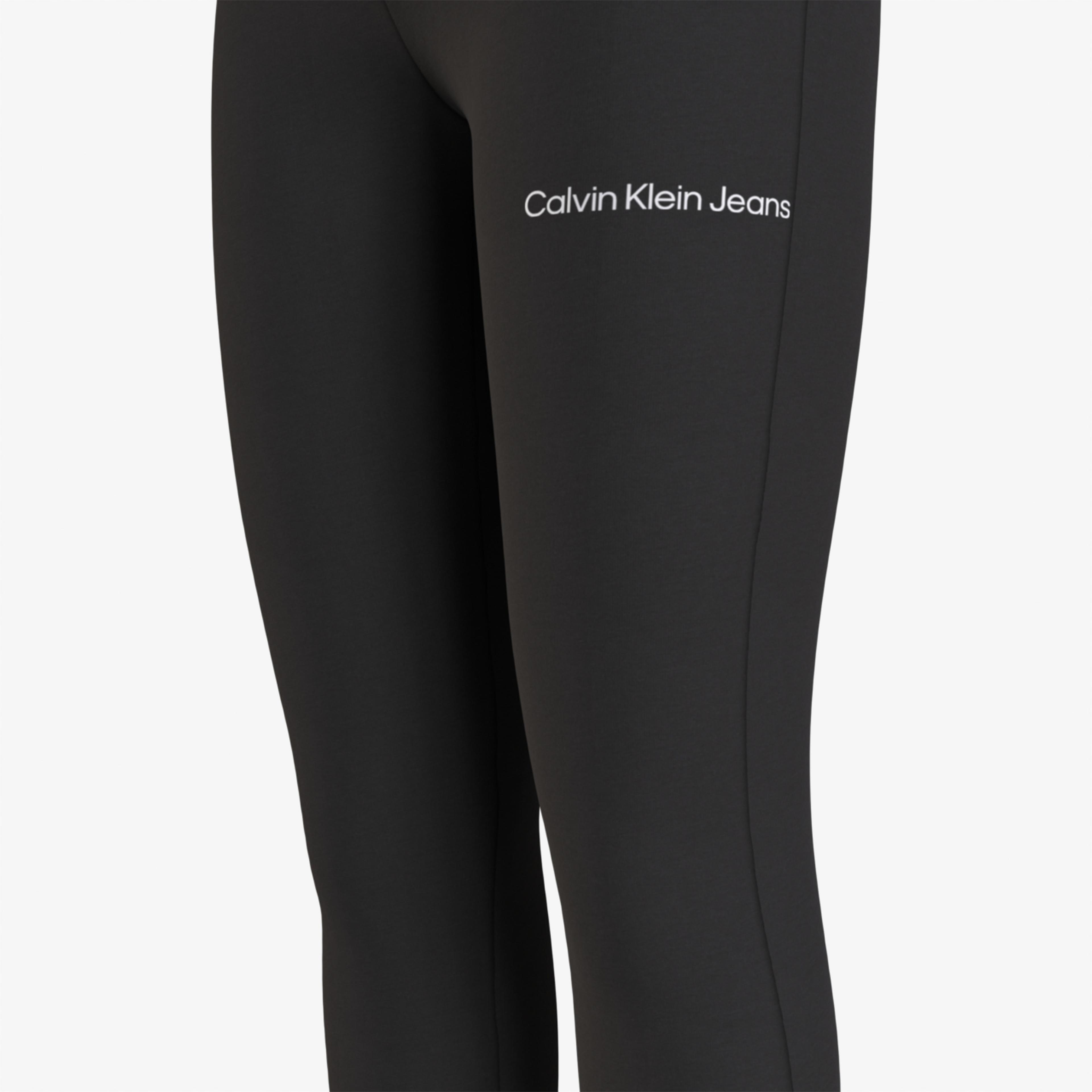 Calvin Klein Jeans Logo Çocuk Siyah Eşofman Altı