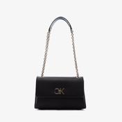 Calvin Klein Re-Lock Crossbody Kadın Siyah Omuz Çantası